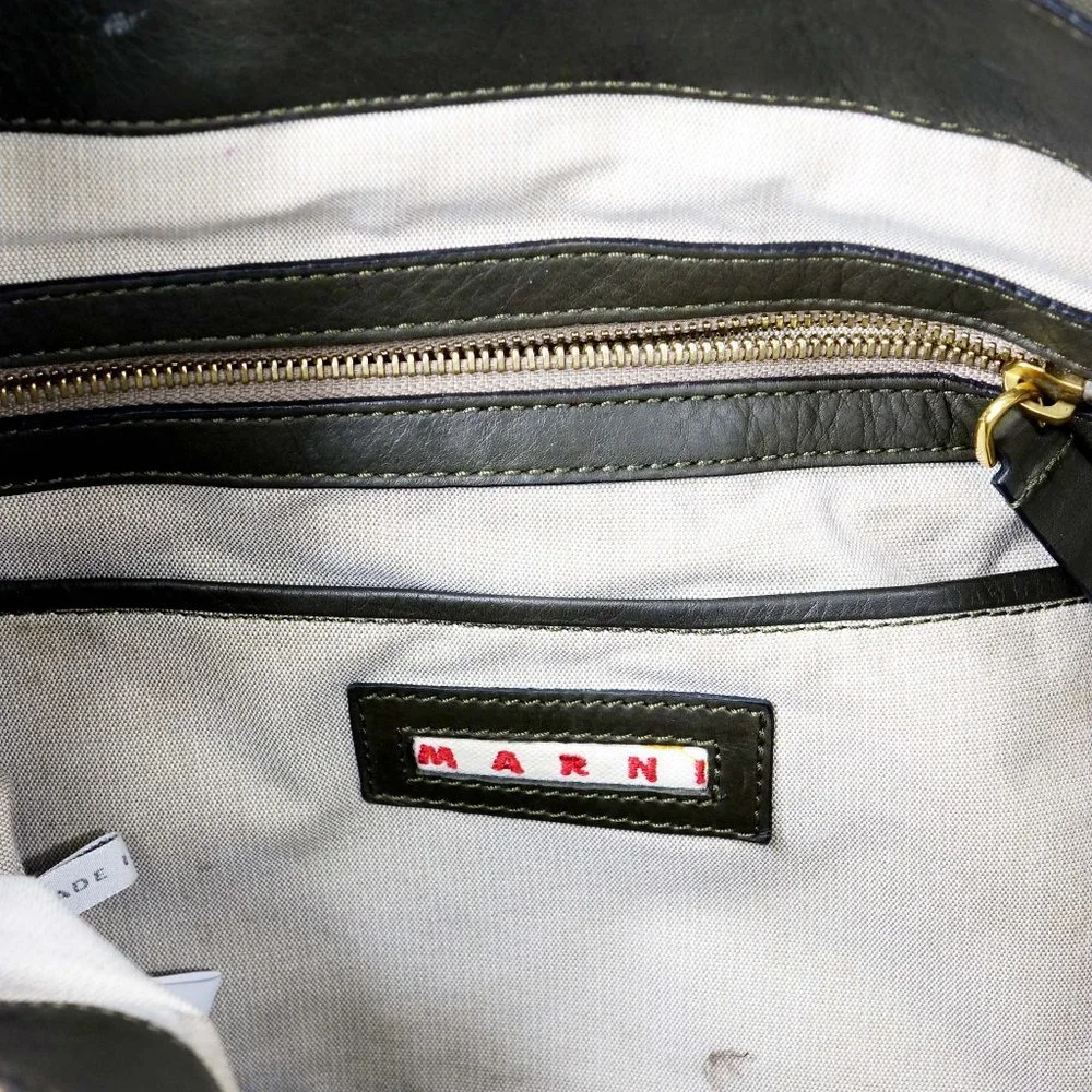 Marni Three-in-One Convertible Fur Backpack